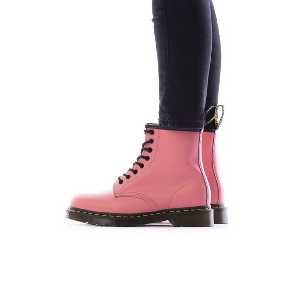 Dr. Martens Boots Size 7 Womens 1460 Acid Pink 8 Eye Lace Up Boots - Picture 9 of 9